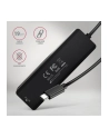 axagon HUB 4-portowy 5gbps 2x USB-A 2x USB-C , USB-C power IN 19cm kabel HUE-C2C - nr 5