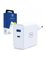 3mk Ładowarka sieciowa 45W PD 3.0 QC4+ USB-A USB-C biała - nr 1