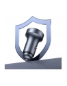 usams Ładowarka samochodowa 45W USB-A USB-C LED Aluminium - nr 2