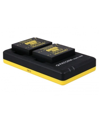Patona Ładowarka Dual Quick pro Fuji NP-W126 + 2x baterie 1020mAh USB