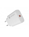 natec Ładowarka sieciowa Ribera 1xUSB-A 18W biała - nr 1