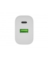 natec Ładowarka sieciowa Ribera 1xUSB-A 1xUSB-C 20W biała - nr 2