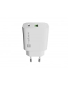 natec Ładowarka sieciowa Ribera 1xUSB-A 1xUSB-C 20W biała - nr 5