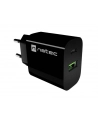 natec Ładowarka sieciowa Ribera 1xUSB-A 1xUSB-C 20W czarna - nr 4
