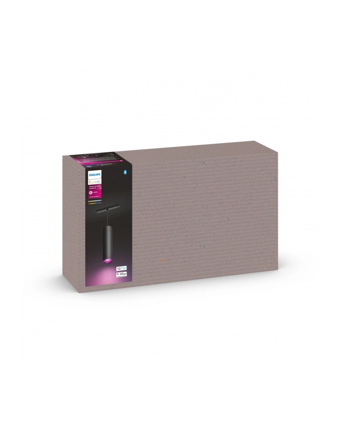 PHILIPS HUE Cylindryczna oprawa wisząca Perifo czarny (929003115901) główny
