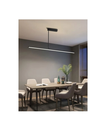 IMMAX Lampa Sufitowa Asta Smart czarna 28W (1674709)