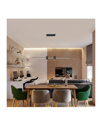 IMMAX Lampa Sufitowa ESTRELAS SMART czarna
