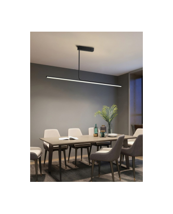 IMMAX Lampa Sufitowa Asta Smart czarna 28W (1674709)