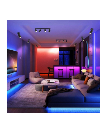 IMMAX Lampa Sufitowa LED 4-punktowa czarna (1806431)