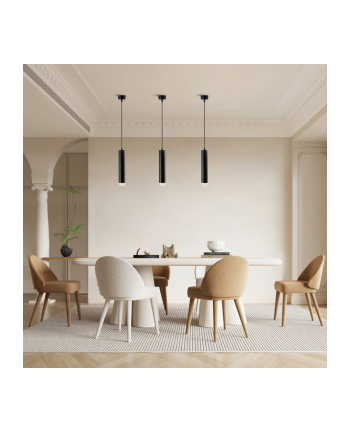 IMMAX Lampa Sufitowa LED czarna 1-punktowa (1806420)
