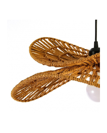 Immax 08266L Żyrandol Na Lince Mariposa 1Xe27 40W 230V Śr. 80cm Juta