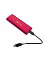 natec Obudowa SSD zewnętrzna RHINO M.2 NVME USB-C 3.2 ruby red - nr 6