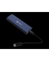 natec Obudowa SSD zewnętrzna RHINO M.2 NVME USB-C 3.2 steel navy - nr 16