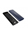 natec Obudowa SSD zewnętrzna RHINO M.2 NVME USB-C 3.2 steel navy - nr 8