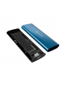 natec Obudowa SSD zewnętrzna RHINO M.2 NVME USB-C 3.2 horizon blue - nr 7