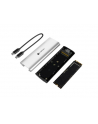 natec Obudowa SSD zewnętrzna RHINO M.2 NVME USB-C 3.2 arctic silver - nr 2