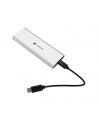 natec Obudowa SSD zewnętrzna RHINO M.2 NVME USB-C 3.2 arctic silver - nr 6