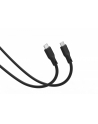 digitus Kabel połączeniowy silikonowy USB-C-USB-C | USB 4 ver.2.0 80Gbps | 8K@60Hz | PD 3.1 240W| 0,5m | czarny - nr 4