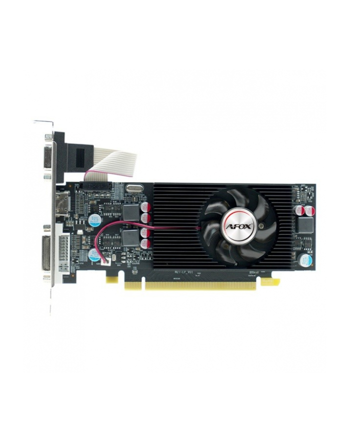 afox Karta graficzna - Radeon R5 240 4GB DDR3 128Bit Dual DP LP Single Fan główny