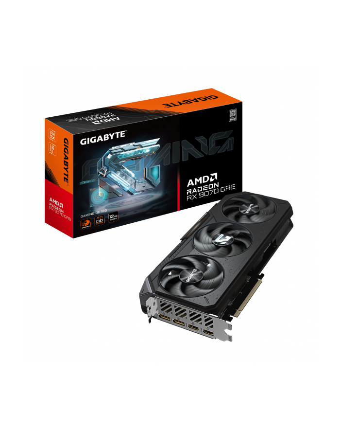 gigabyte Karta graficzna Radeon RX 9070 GRE GAMING OC 12GB GDDR6 192bit 2DP/2HDMI główny
