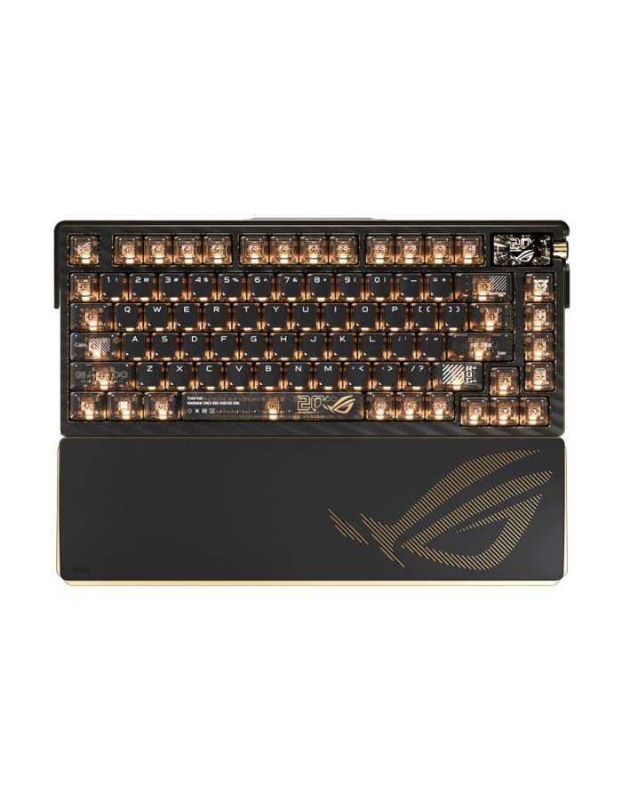 asus Klawiatura ROG Azoth Extreme Edition 20/OLED/Wrist/black główny