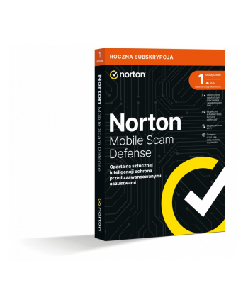 norton Oprogramowanie Mobile Scam Defence PL 1U 1Dvc 1Y 21488054 nr 1