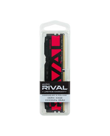 goodram Pamięć DDR4 Rival Radiant 32GB (2*16)/3200 CL16 czerwona nr 1