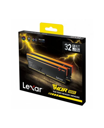 lexar Pamięć do PC DDR5 THOR2.0 32GB(2*16)/6000 CL38 RGB czarna nr 2
