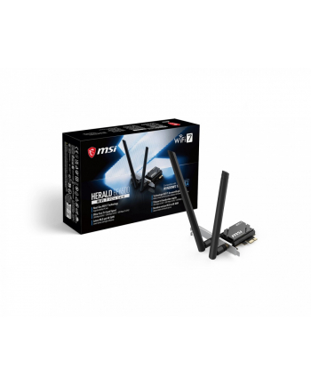 msi Karta sieciowa Herald BE6500 WiFi 7 PCIe nr 1