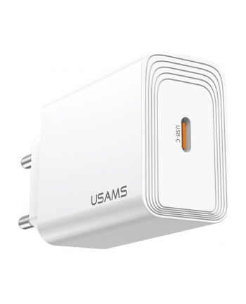 usams Ładowarka sieciowa T69 20W USB-C biały