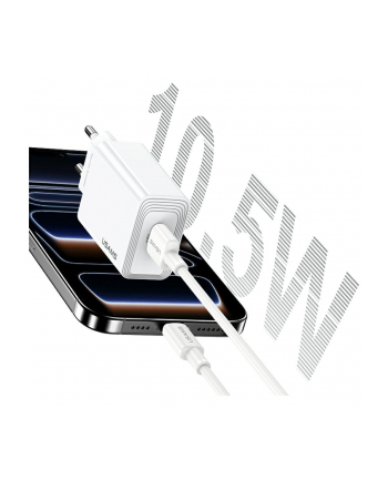 usams Ładowarka sieciowa T69 10,5W 2,1A USB-A biała