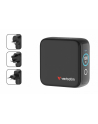 verbatim Ładowarka Mini GaN 100W Smart TFT 2xUSB-C 1xUSB-A UE/UK/USA - nr 6