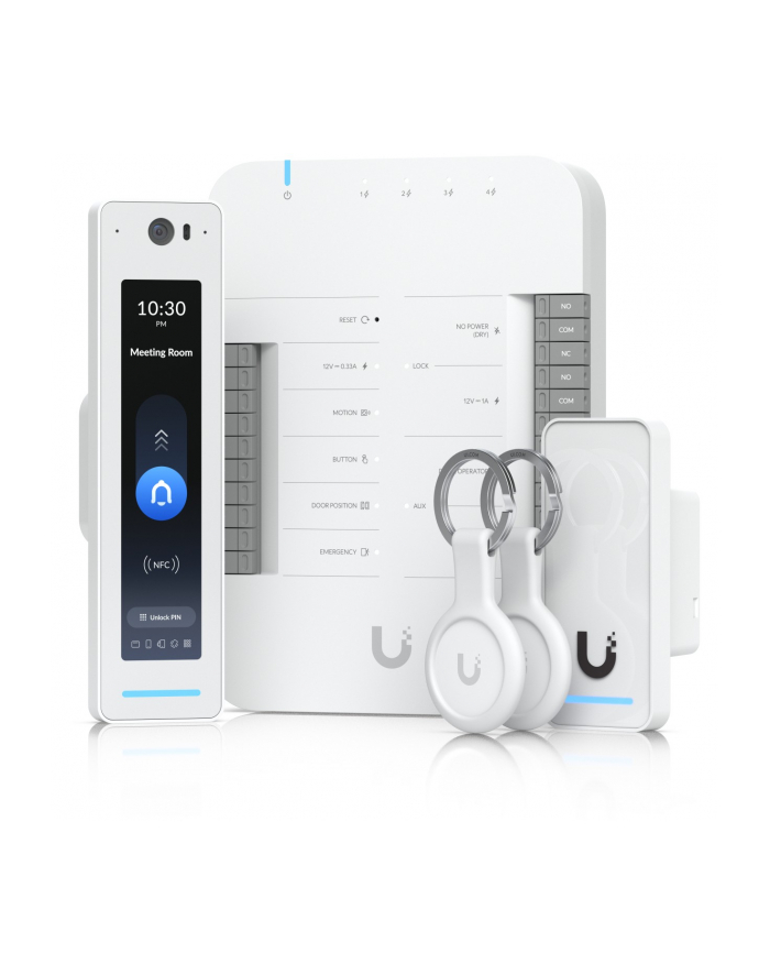 Ubiquiti G3 Starter Kit Pro System Ochrony Dostępu Szary, Biały (UAG3SKPRO) główny