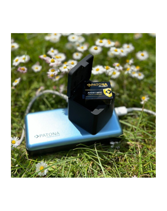 PATONA Ładowarka Triple GoPro Hero 13 z USB-C główny