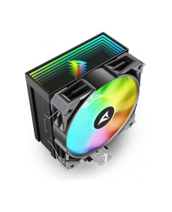 Chłodzenie procesora Sharkoon A40 RGB 12 cm Czarny 1 szt.