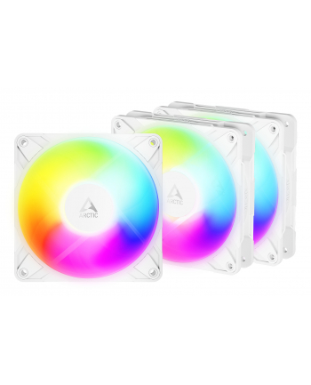 Wentylator komputerowy Arctic P12 Pro Reverse A-RGB White 3 Pack retail