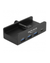 Hub USB Delock Hub Usb 5 Gbps 4-port (3x Usb A 1x Usb C) ze śrubą zabezp. (64284) - nr 6