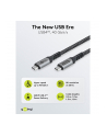 Goobay Kabel przewód Usb-c USB4 240W 40 Gbit/s Power Delivery 1.8m (WNC74213) - nr 21