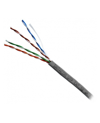 Datacom Przewód UTP CAT5E PVC 50m szary (50271005212)