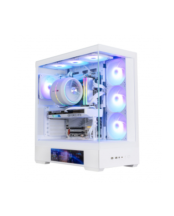Zalman atx semi-tower box p40 ds biały