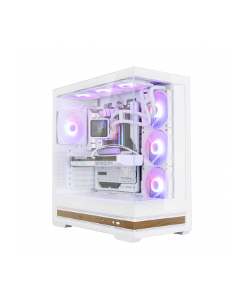 Zalman atx semi-tower box biały
