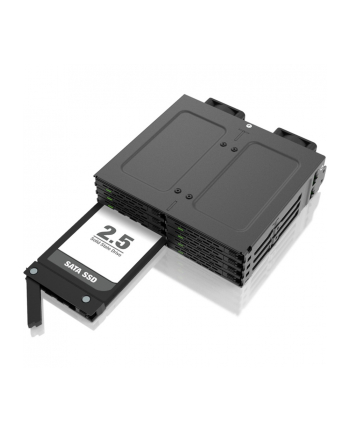 Icy Box IcyDock 8x2.5" SATA/SAS in 1x5.25"m bay mobile rack (MB038SPB)