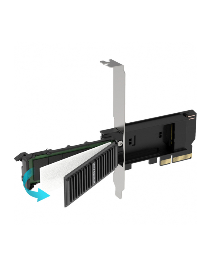 Icy Dock IcyDock Adapter 1x M.2 NVMe to PCIe 4.0x 4 card w/tray główny