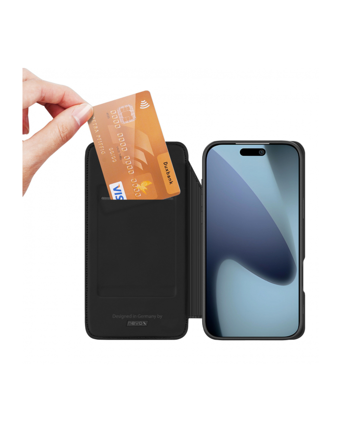 Nevox 2517 Pokrowiec Na Telefon Komórkowy 17 5cm Folio Czarny główny