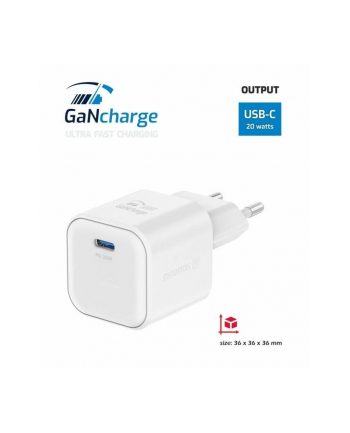 Swissten Adapter Sieciowy Gan Usb-C + Kabel Do Transmisji Danych nr 1