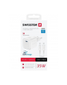 Swissten Ładowarka Gan 20W Power Delivery Biała - nr 3
