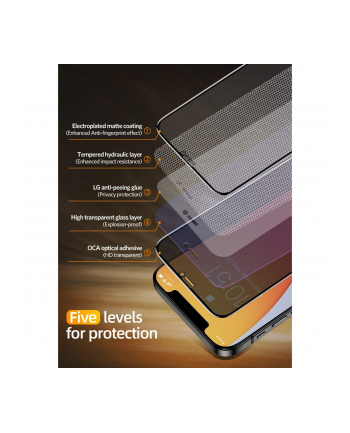 Nevox Nevoglass 3D Privacy Osłona ekranu zapewniająca prywatność Apple 1szt. nr 1