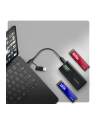 axagon EEM2-SD2B Obudowa zewnętrzna aluminiowa bezśrubowa USB-A/C 3.2 Gen2 M.2 NVMe/SATA wyświetlacz LED, czarny - nr 20