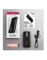 axagon EEM2-SD2B Obudowa zewnętrzna aluminiowa bezśrubowa USB-A/C 3.2 Gen2 M.2 NVMe/SATA wyświetlacz LED, czarny - nr 2