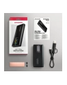 axagon EEM2-SD2B Obudowa zewnętrzna aluminiowa bezśrubowa USB-A/C 3.2 Gen2 M.2 NVMe/SATA wyświetlacz LED, czarny - nr 34